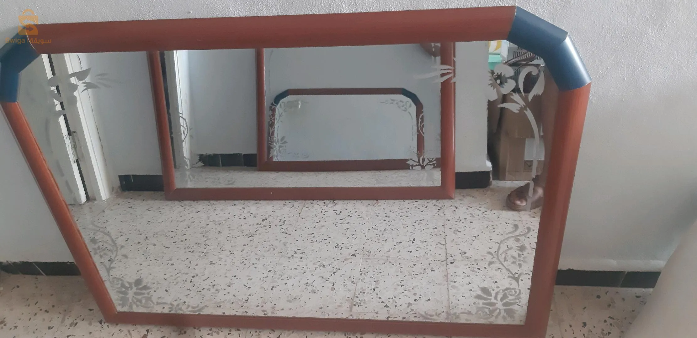 2 مِرْآة  1.08 طول  80 سم