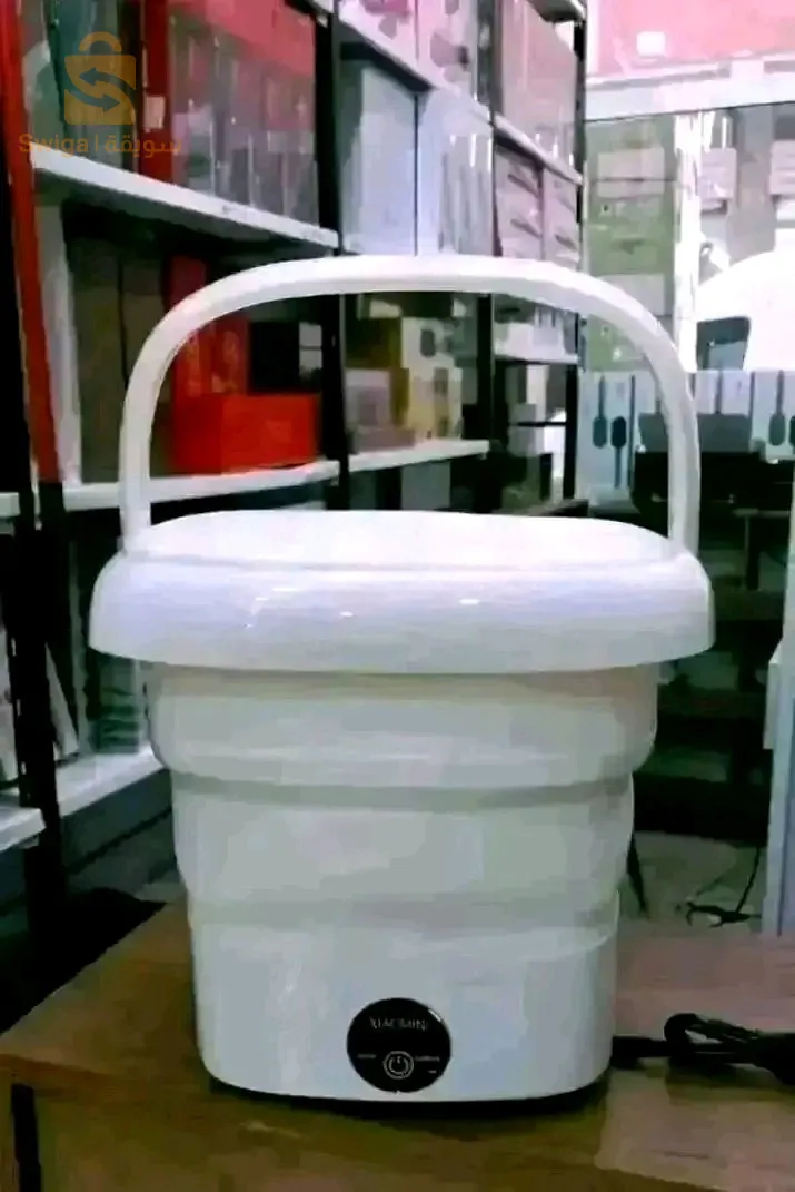 غسالة ملابس😍😍 قابلة للطي 🥰🥰 بالسلة