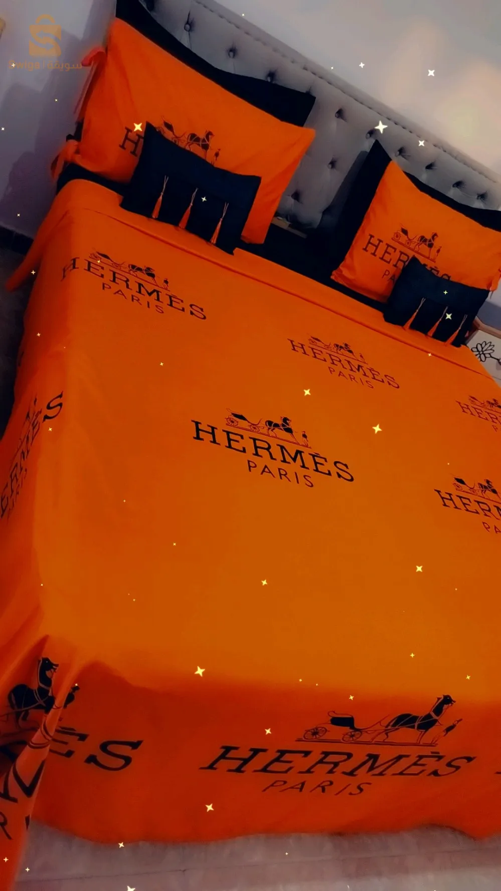 parure de drap 6 pièce HERMES