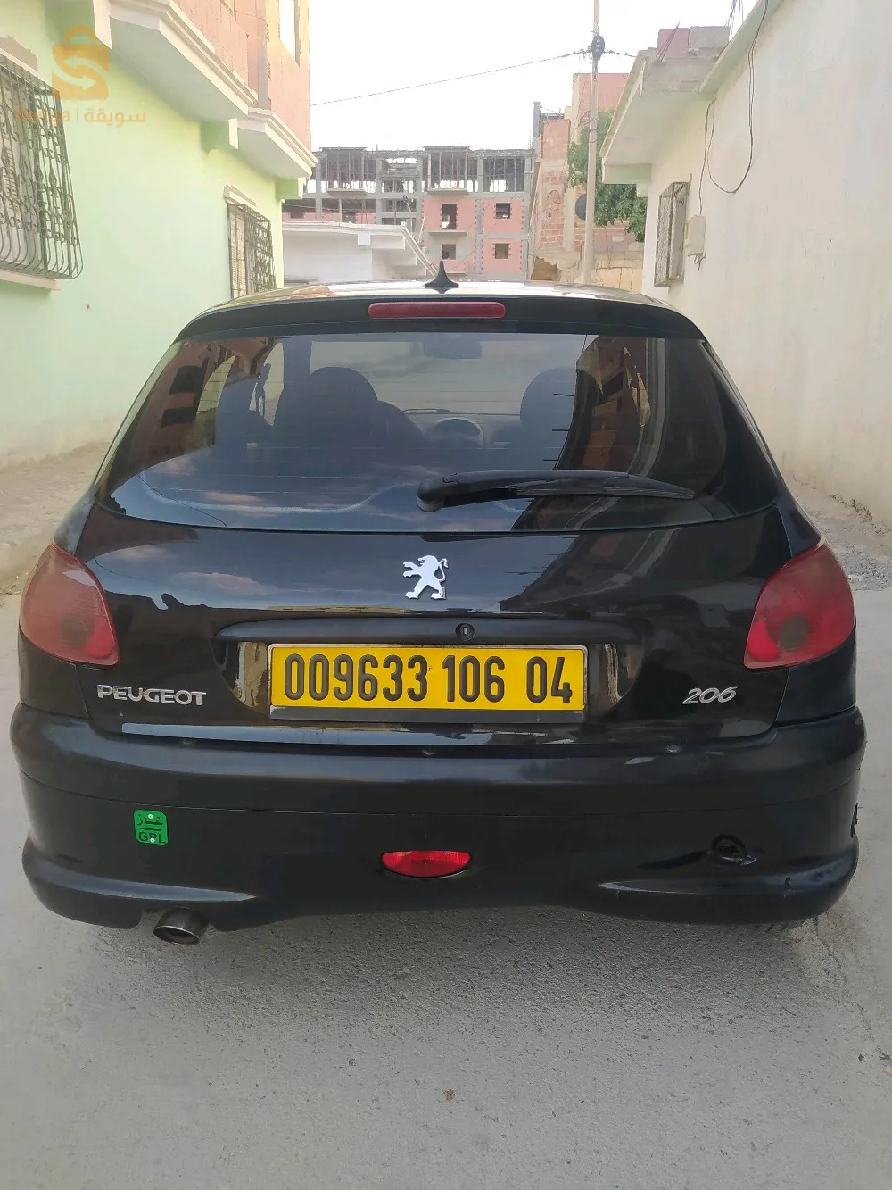 206 للبيع 1.1 essence سيري  noir 2006