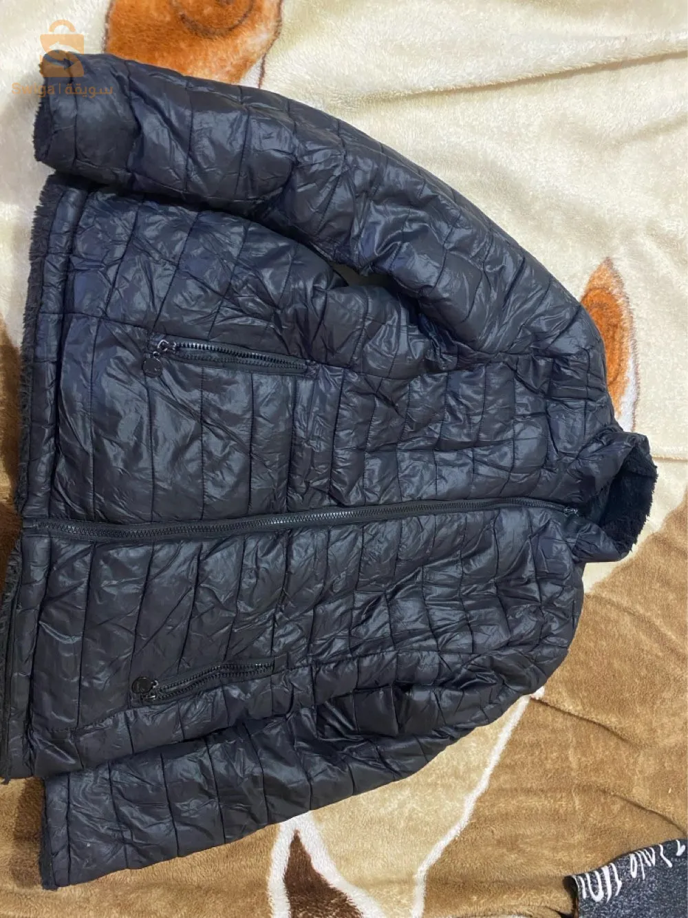 veste double face noir