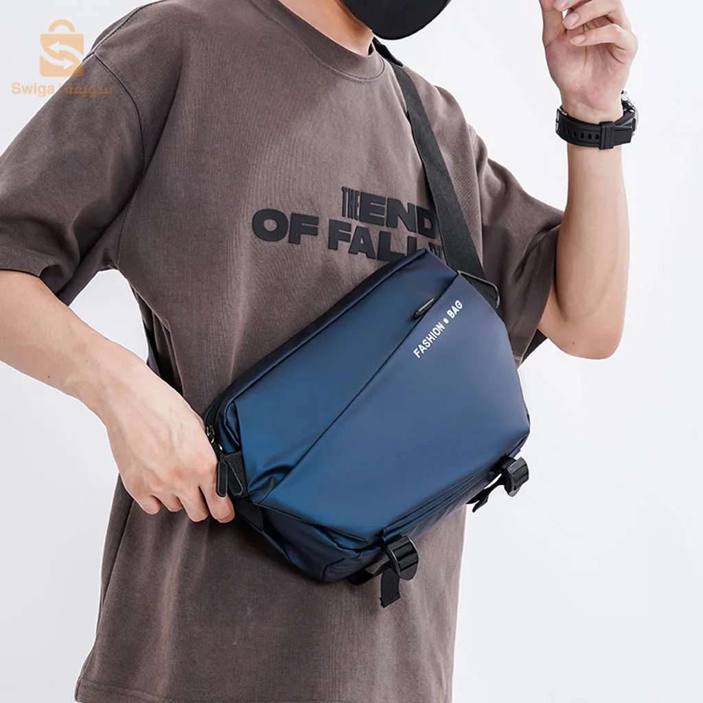 Fashion Bag Sac de poitrine décontracté pour hommes avec bandoulière LX066