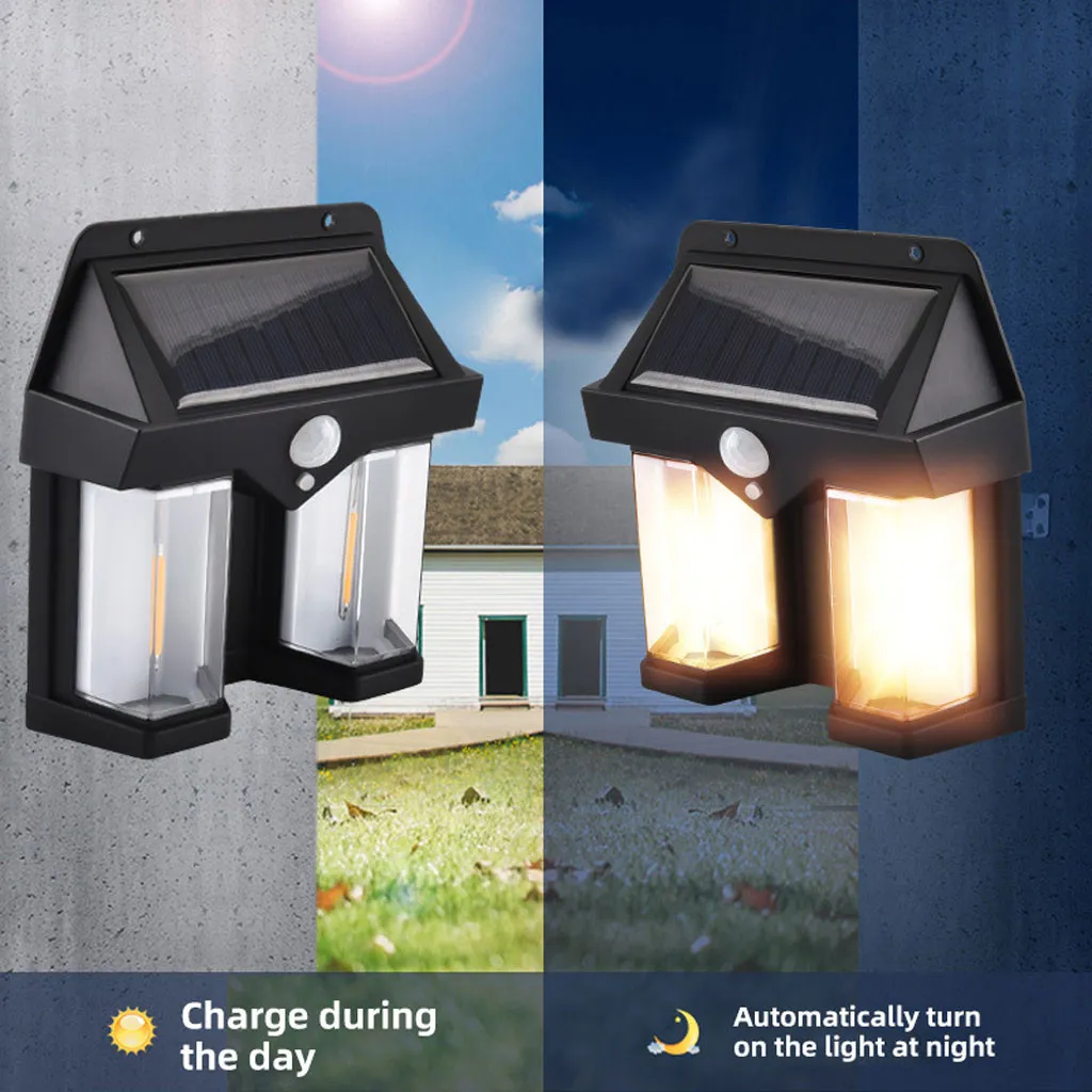 Lampes Solaires Extérieures Applique Murale Solaire KL-539