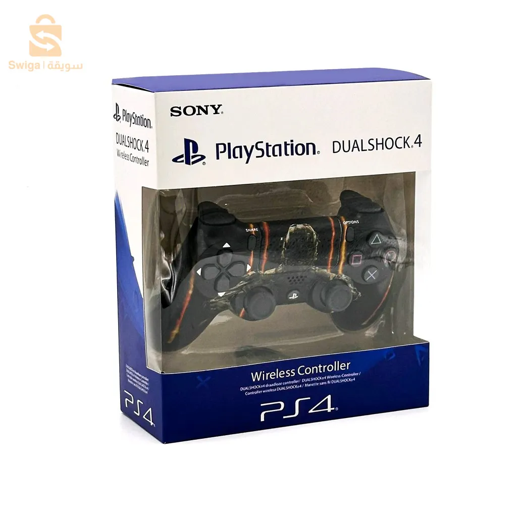 وحدة تحكم PS4 اللاسلكية DualShock من SONY ببطارية قابلة لإعادة الشحن (نسخة عالية)
SONY DualShock Manette PS4 Sans Fil Batterie Rechargeable (High Copy)