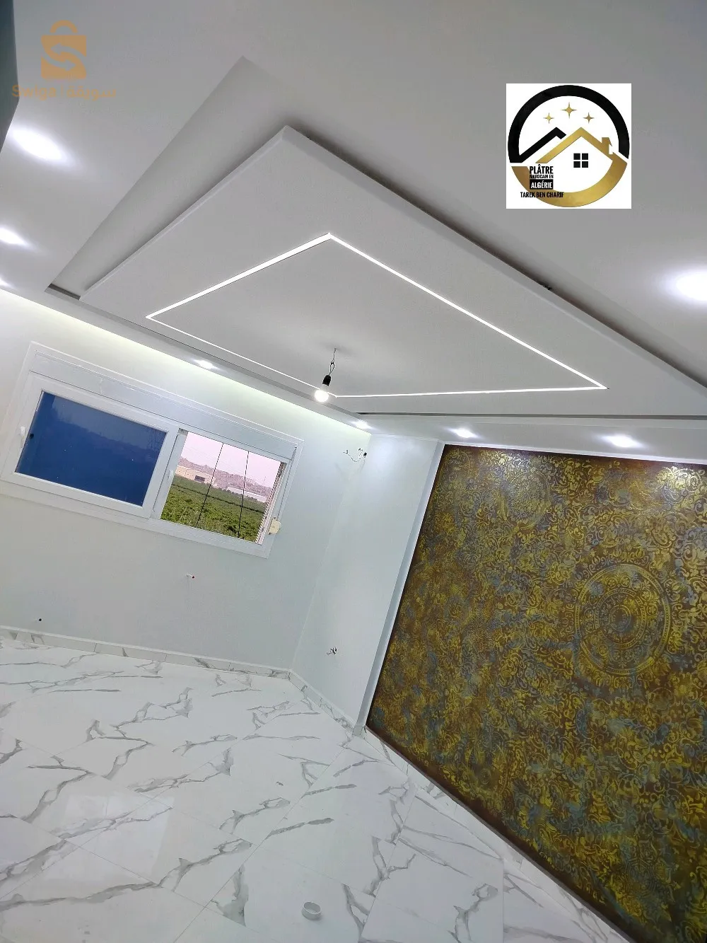 ديكورات بالجبس الأصلي