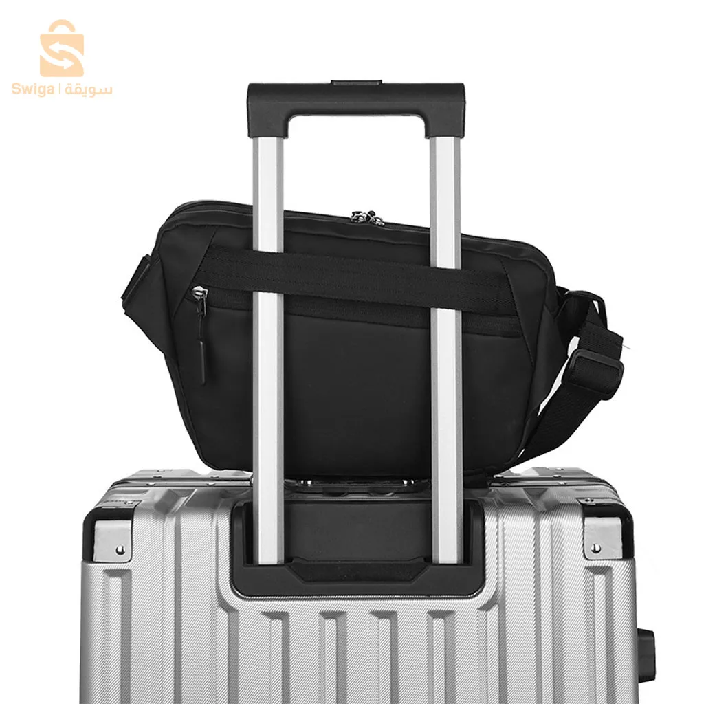 Fashion Bag Sac de poitrine décontracté pour hommes avec bandoulière LX066