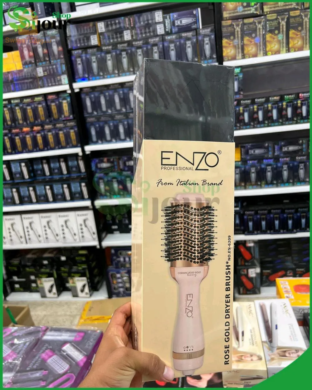La Nouvelle Brosse ENZO🇮🇹 One Step 1500w PRO Blo-Out Styler En-6209
