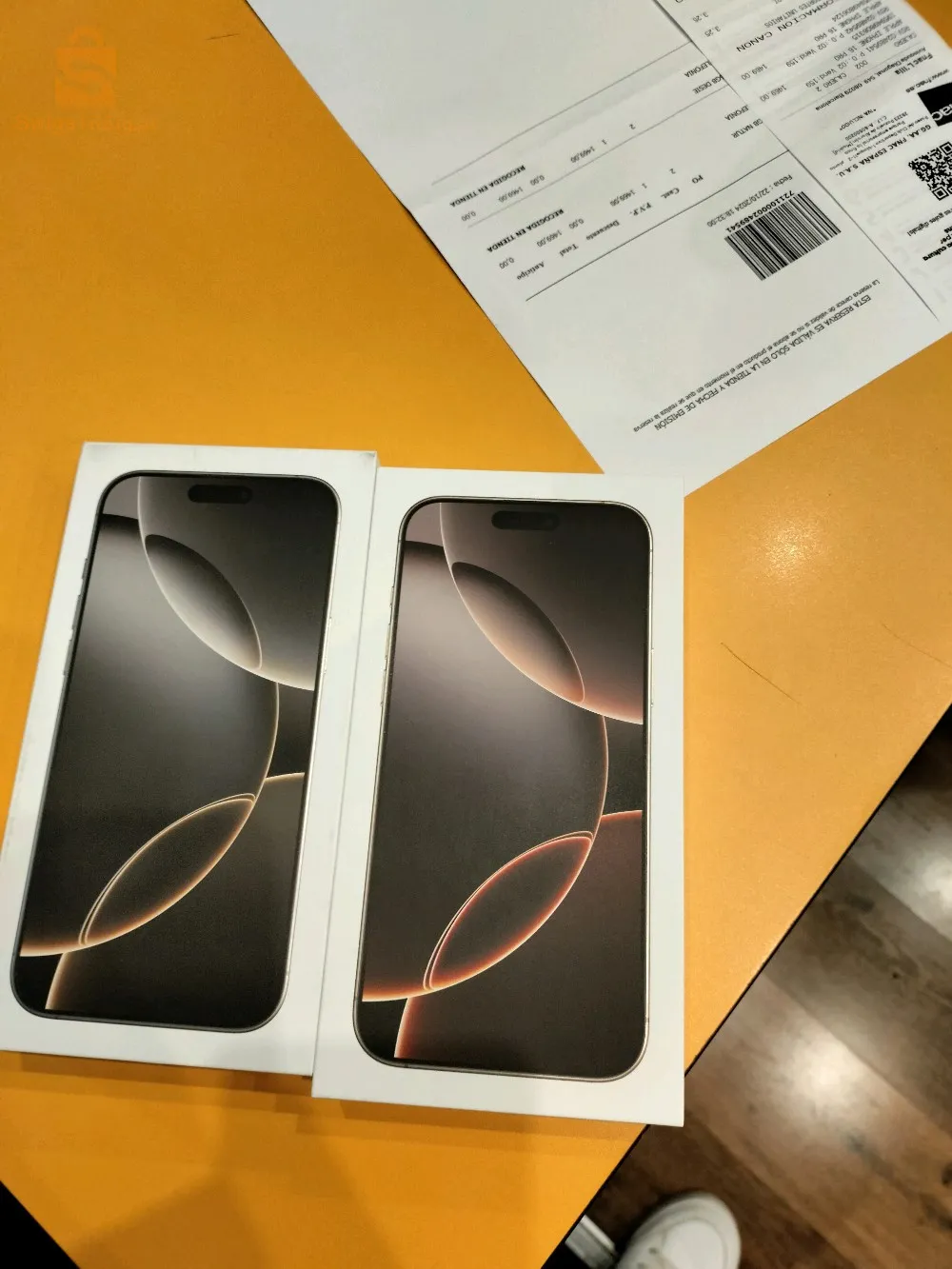 Iphone 16 pro max 256 gb neuf sous emballage avec facture Barcelone