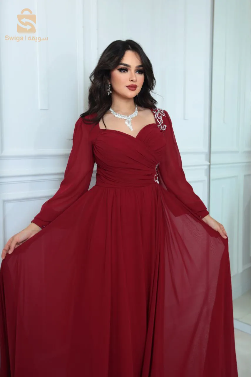 فستان سهرة ( روب صواري )
