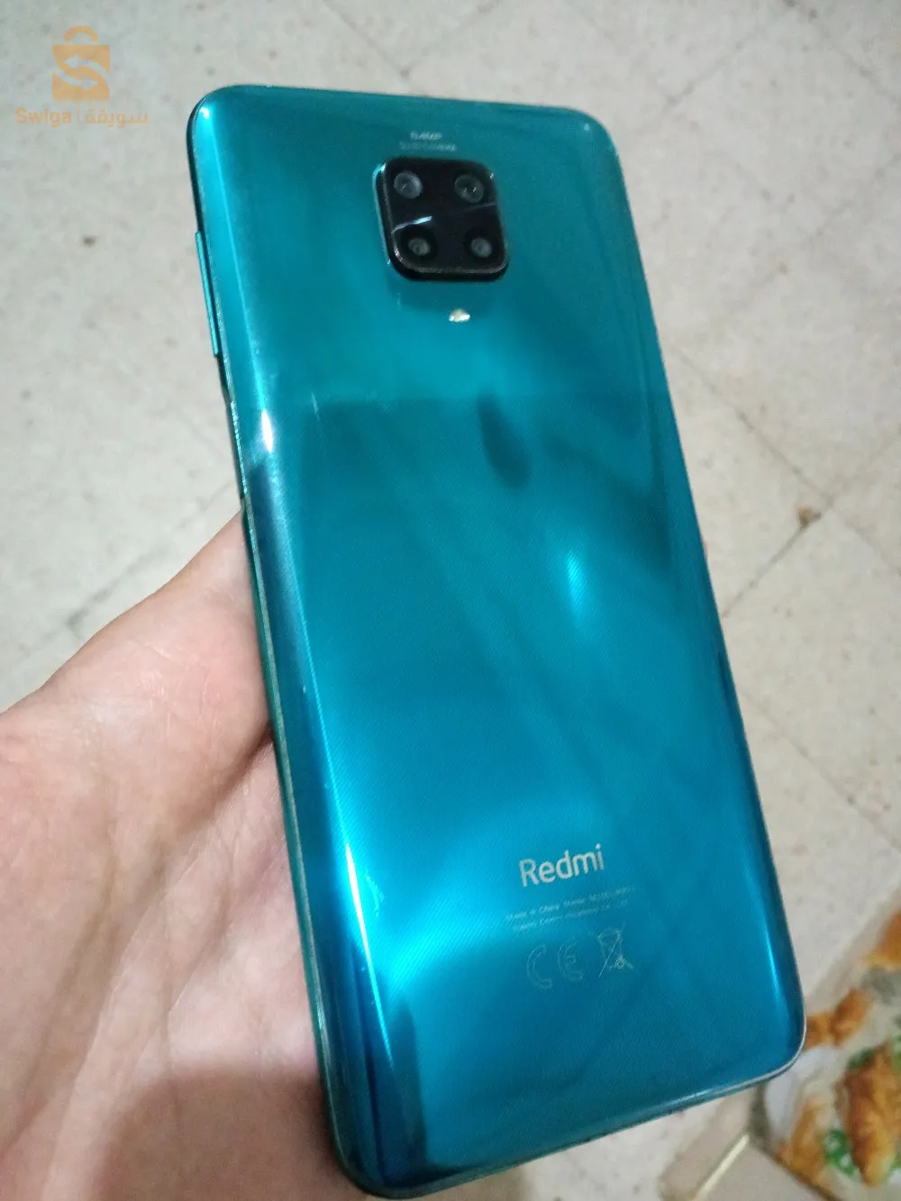 redmi note 9 pro m3ah bat wchargeur wantichoc 6/128 chari y3yt
