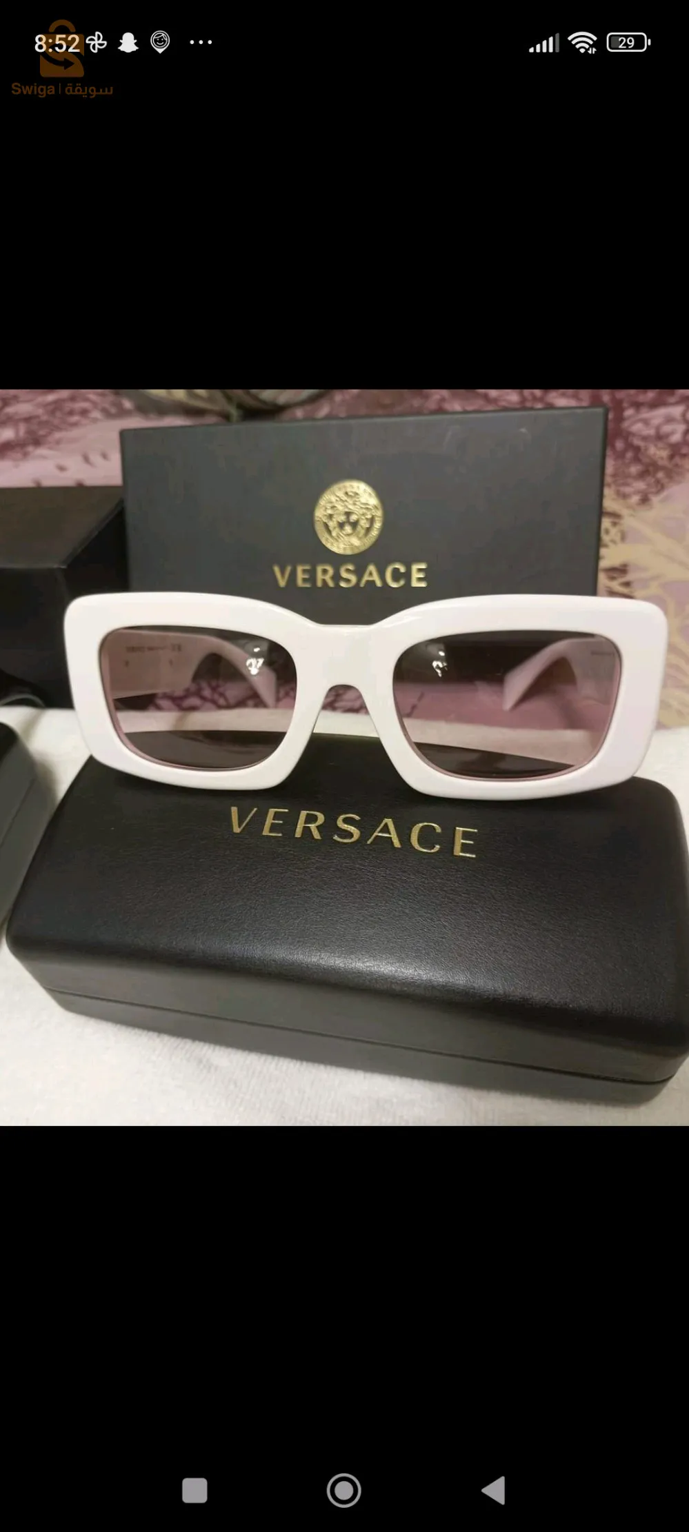 lunettes Versace origine certifié