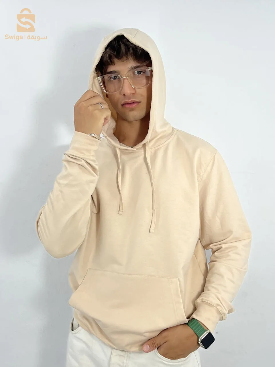 Sweat à capuche Demi-Saison Regular