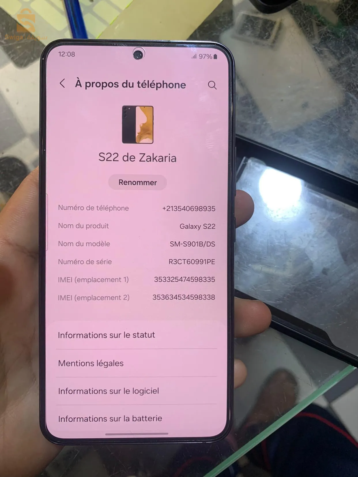 s22 8/128
2pus 
9.5/10