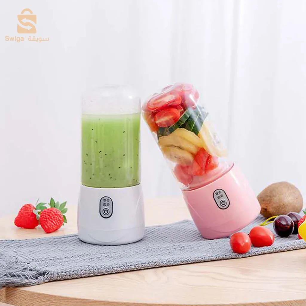 Mixeur portable,mini blenders pour smoothies et milk-shakes, presse-agrumes USB rechargeable 400ML