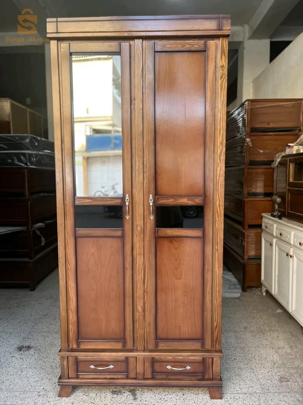 خزانة 2 ابواب