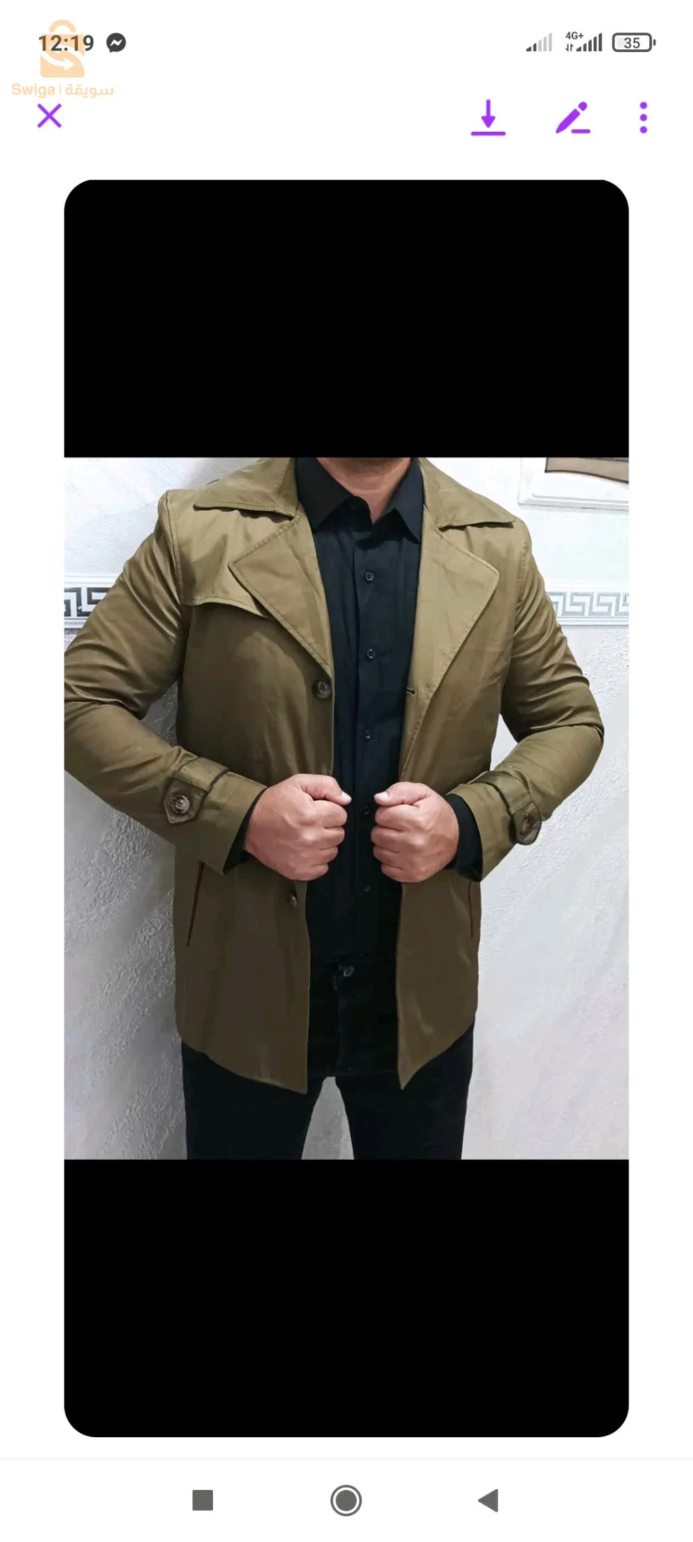 veste homme trop classe