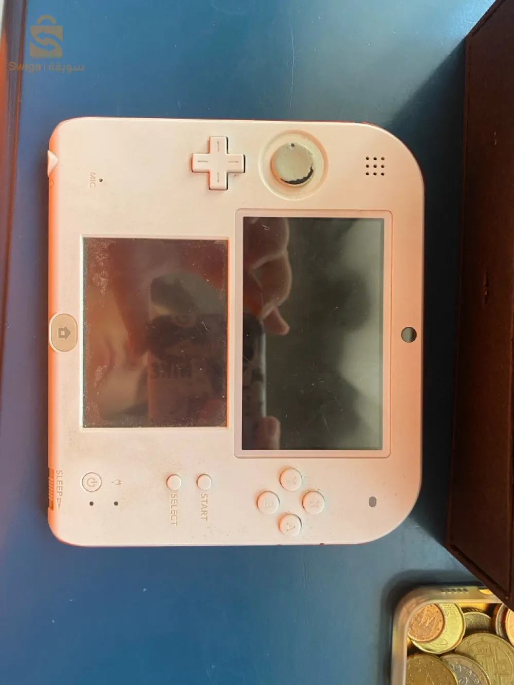 nintendo 2 ds a vendre avec chargeur et cassette