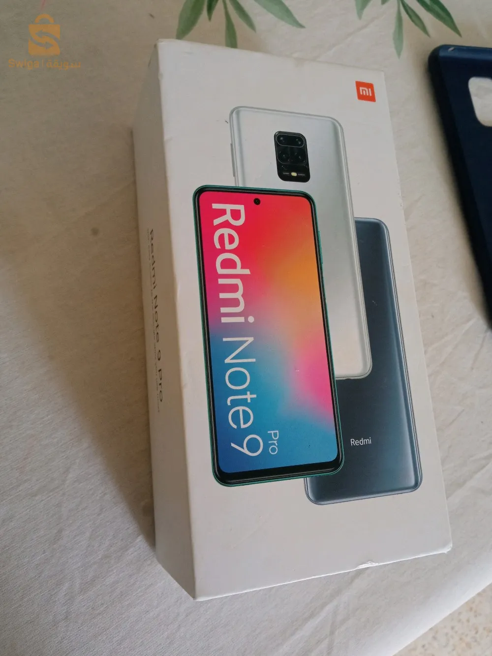 redmi note 9 pro m3ah bat wchargeur wantichoc 6/128 chari y3yt