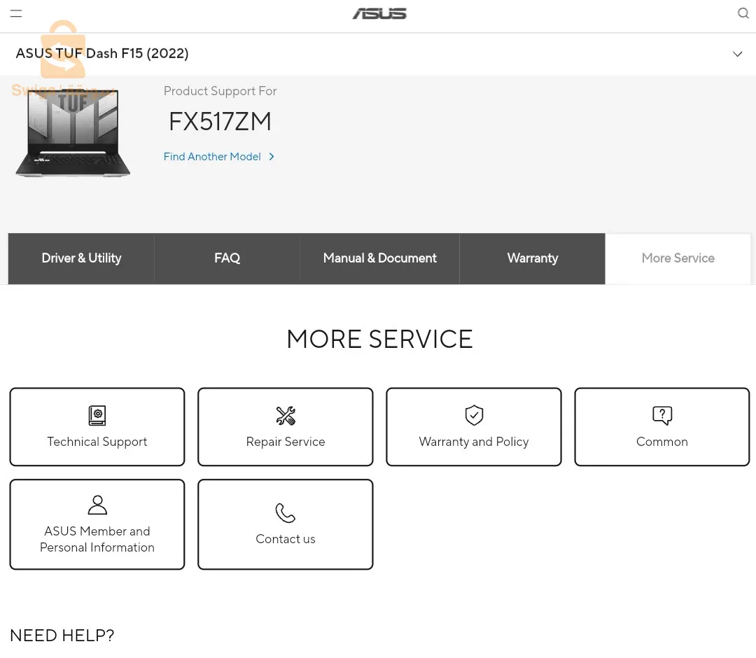 ASUS TUF DASH F15 Gaming Laptop