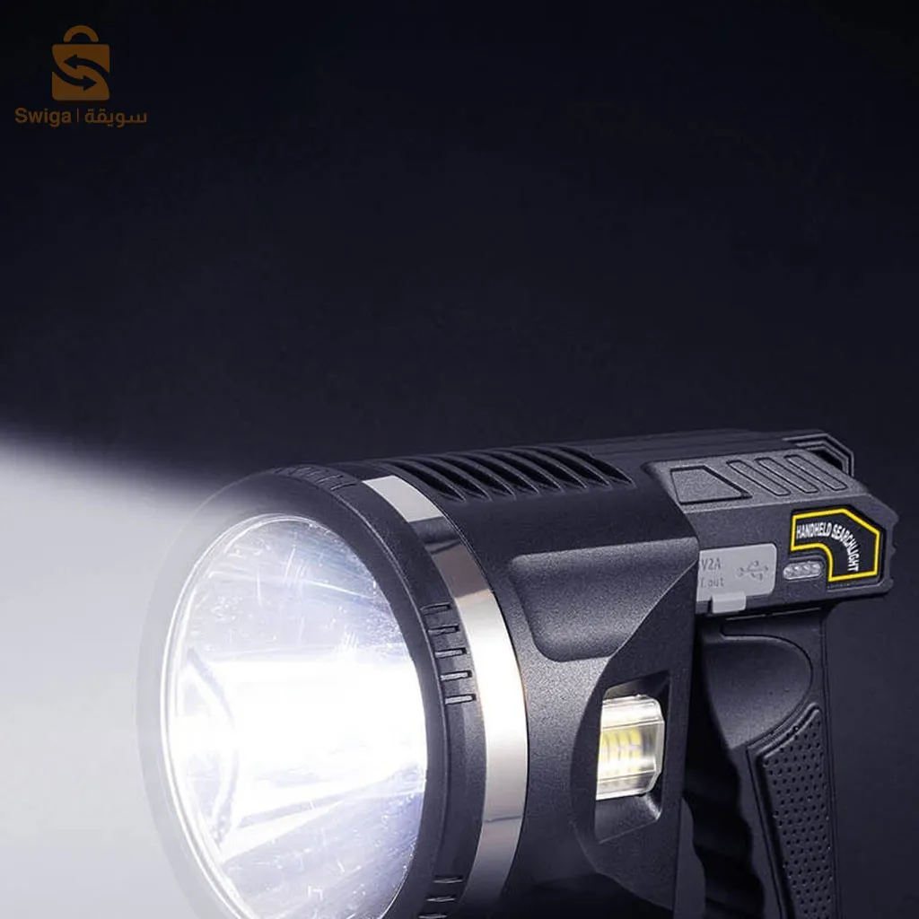 Lampe de poche rechargeable super lumineuse avec longue durée de vie de la batterie