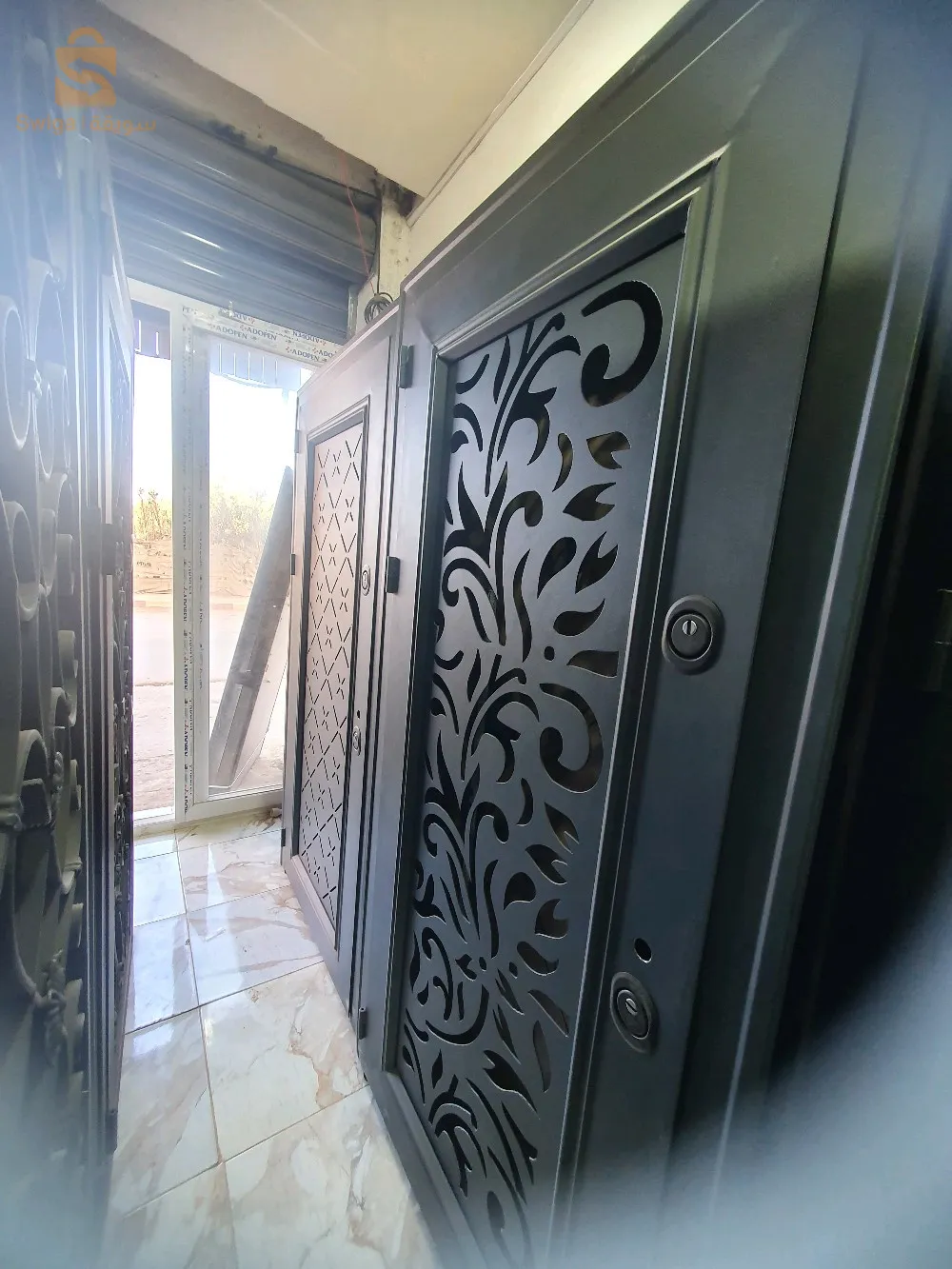 الابواب تركية مصفحة كامل نوعية الاولى