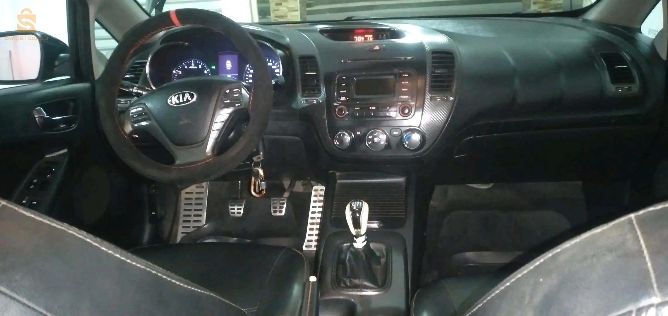 Kia Cerato deuxième main,  très Propre juste par-Choc,  0 peinture,  Clim Marche,  suspension magnifique,  0 choc,  ماشاء الله