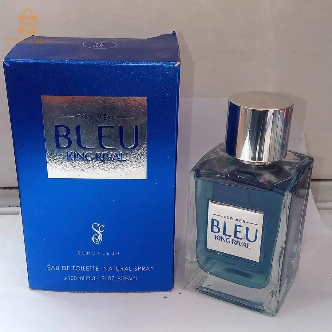 Parfum king rival cuir pour homme100 ml عطر رجال Bleu king rival😍😍😍