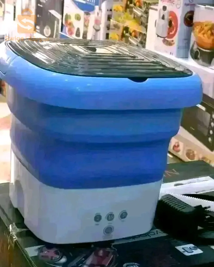 غسالة ملابس😍😍 قابلة للطي 🥰🥰 بالسلة