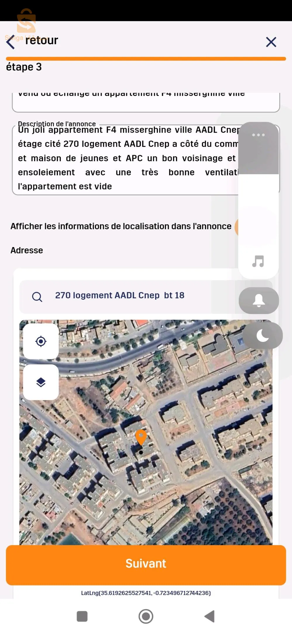 vendre ou échange