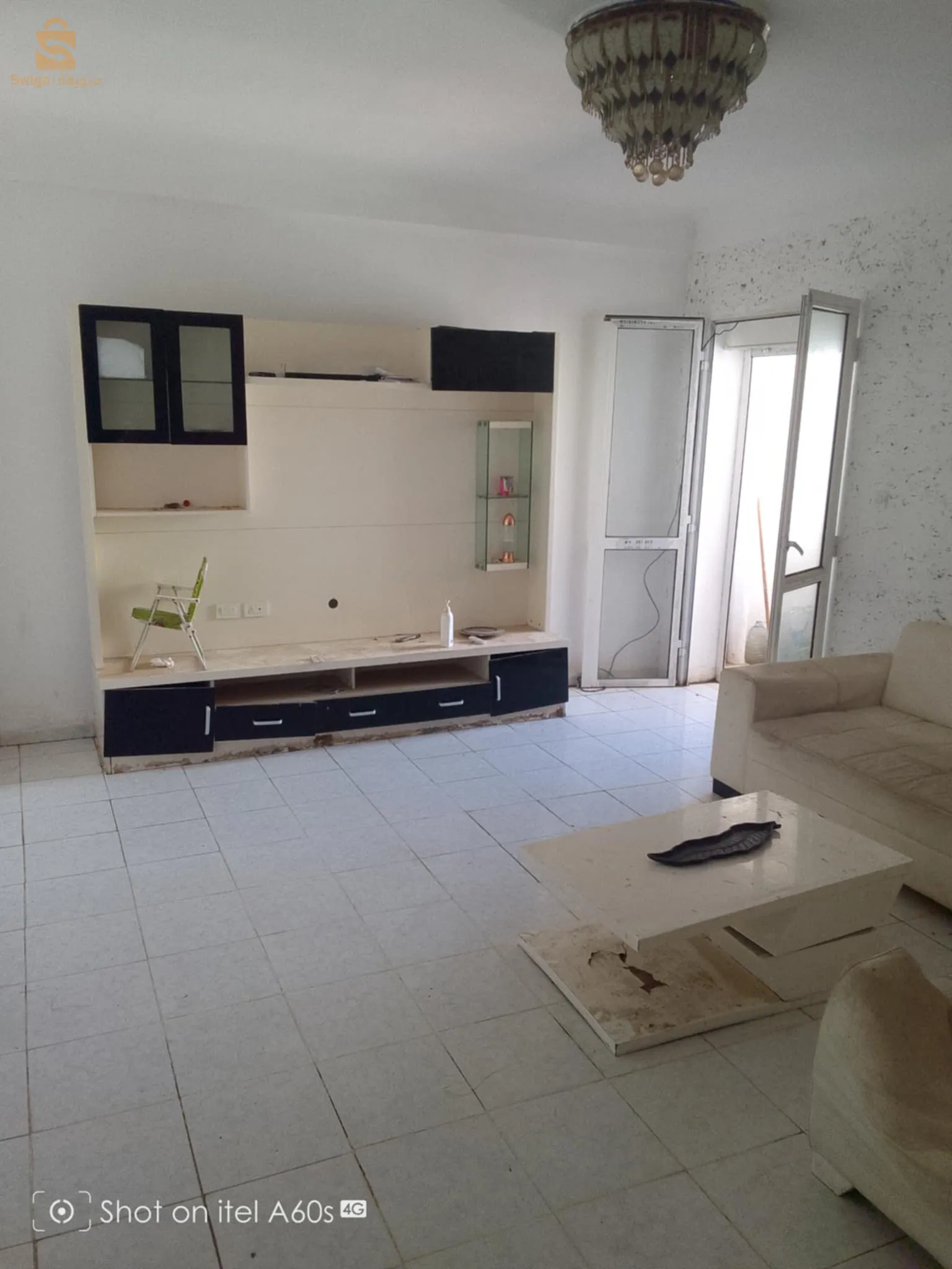 A social apartment on the third floor is available for sale in the Si Mustafa district, Boumerdes Province