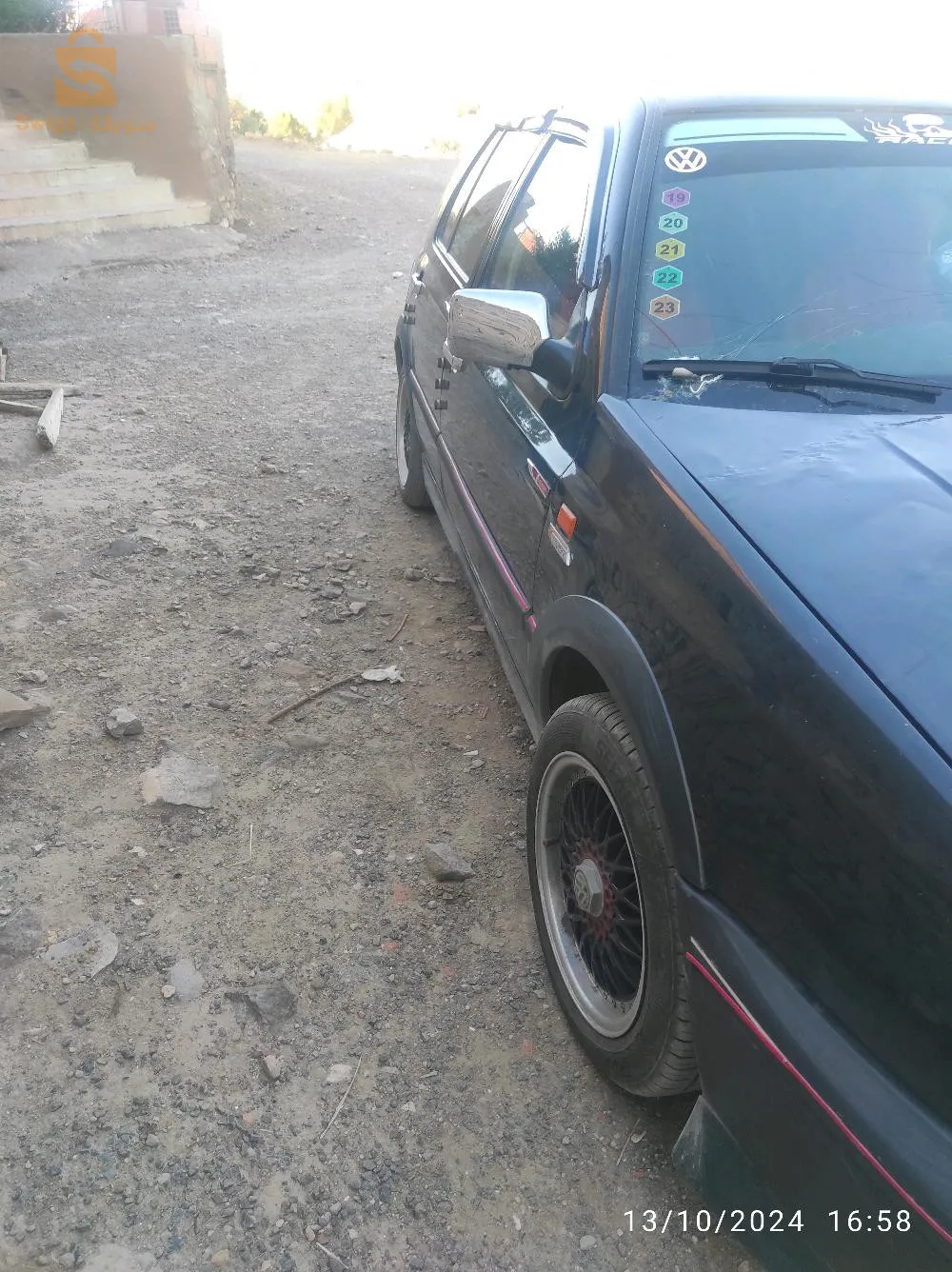 سيارة ايسونس غاز،  صبيغة دوريجين فيها روتوشات في الحزام فقط