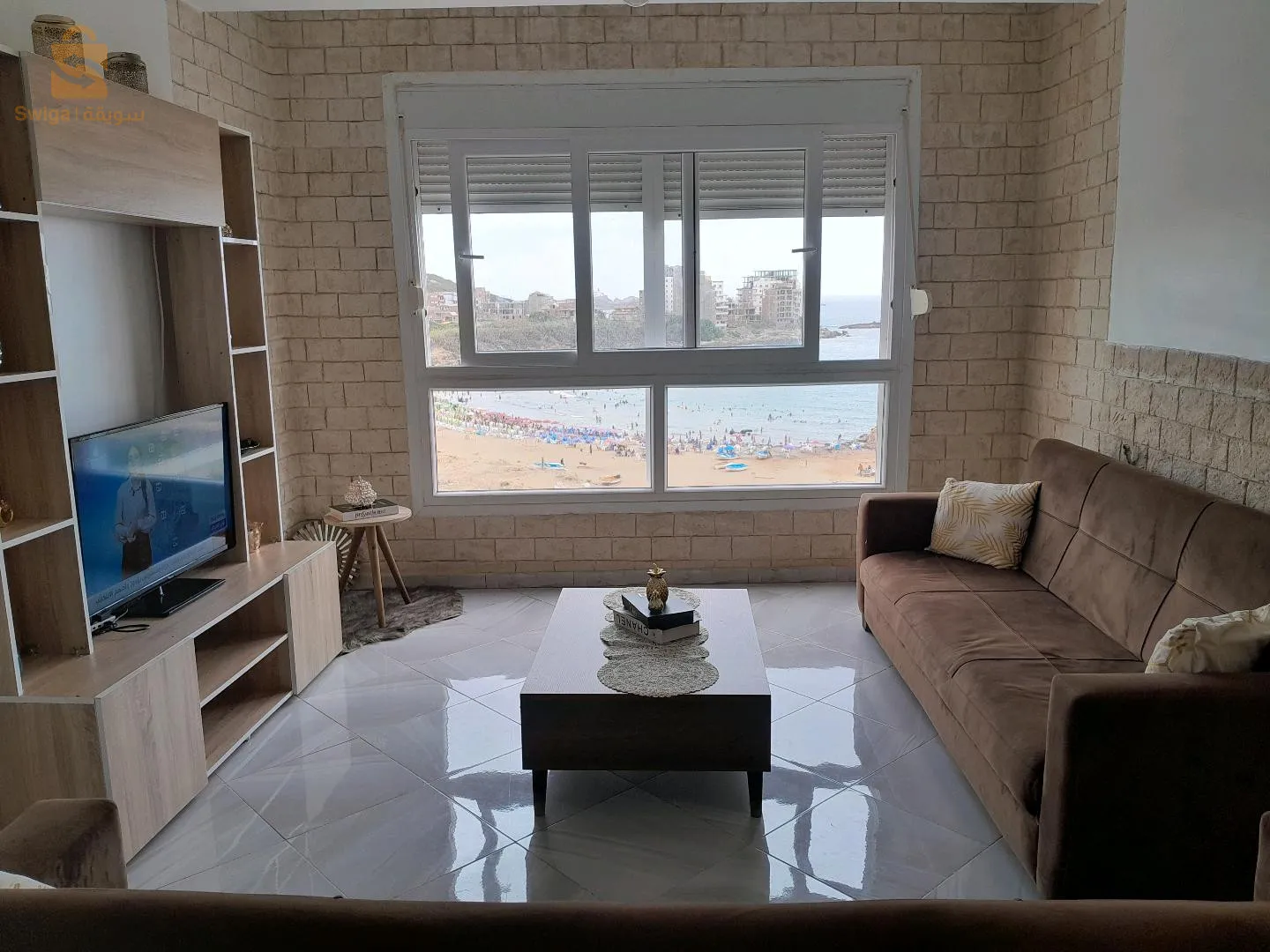 a vendre appartement avec une grande terrasse même superficie que l'appartement
(vente par le propriétaire)
