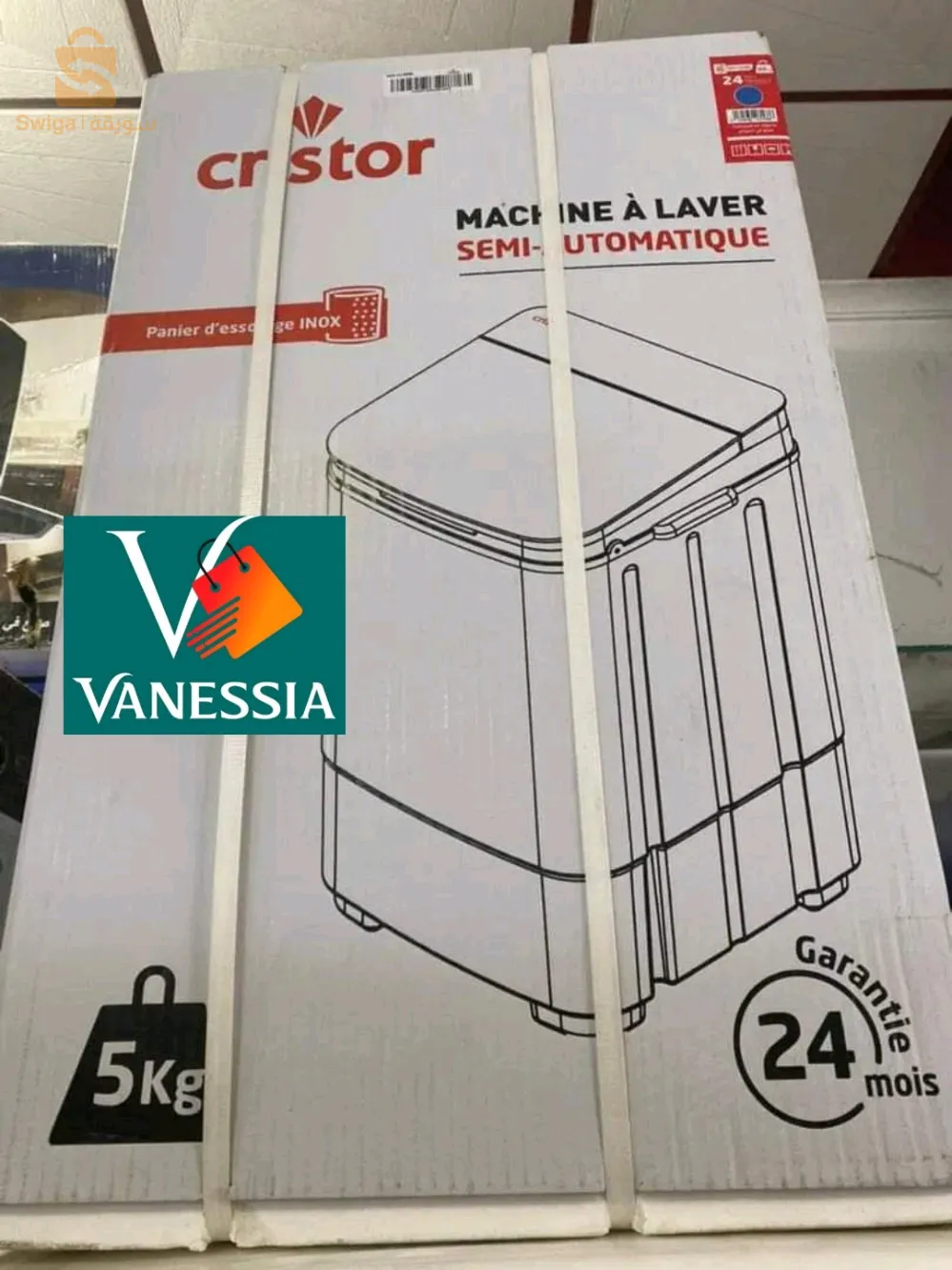 Machine à laver cristor 5kg