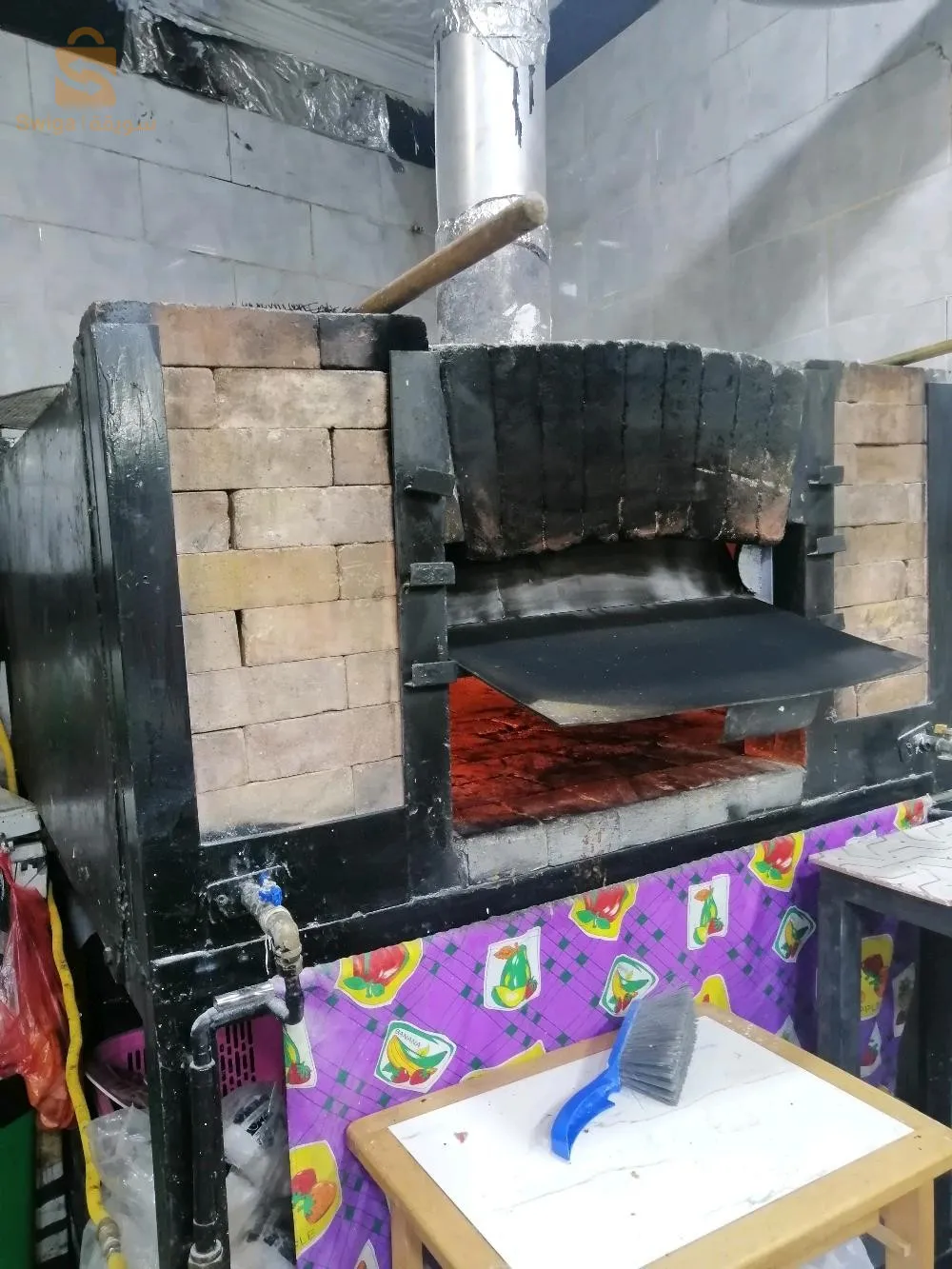 فرن حطب بيتزا