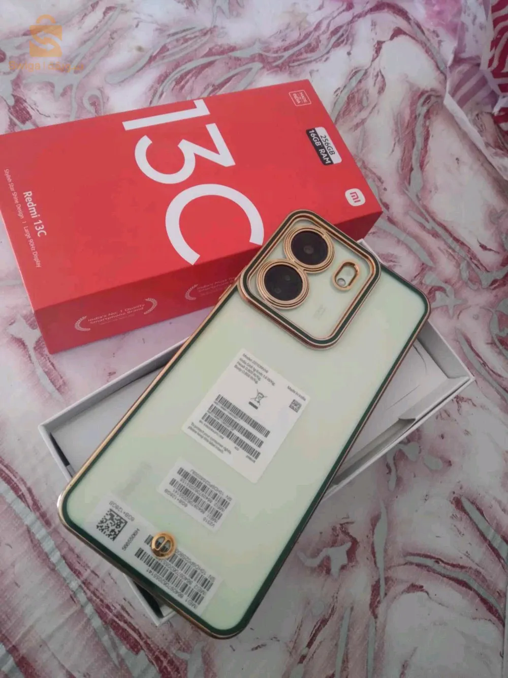 سلام عليكم متوفر لدينا هاتف نقال جديد redmi c13 جديد