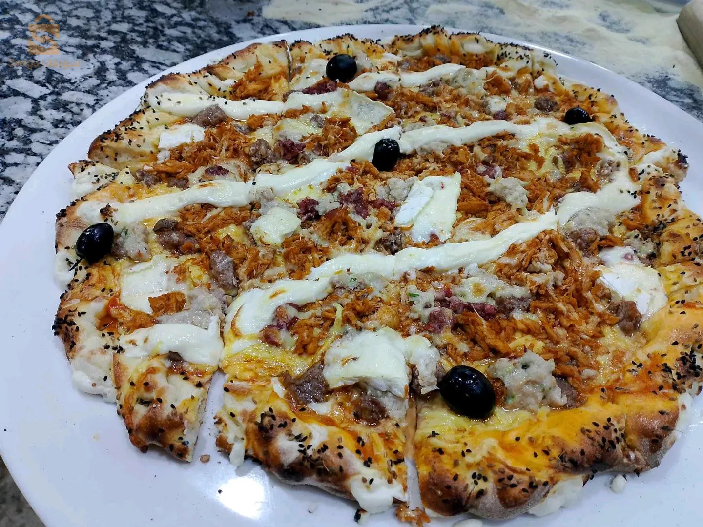 فرن حطب بيتزا