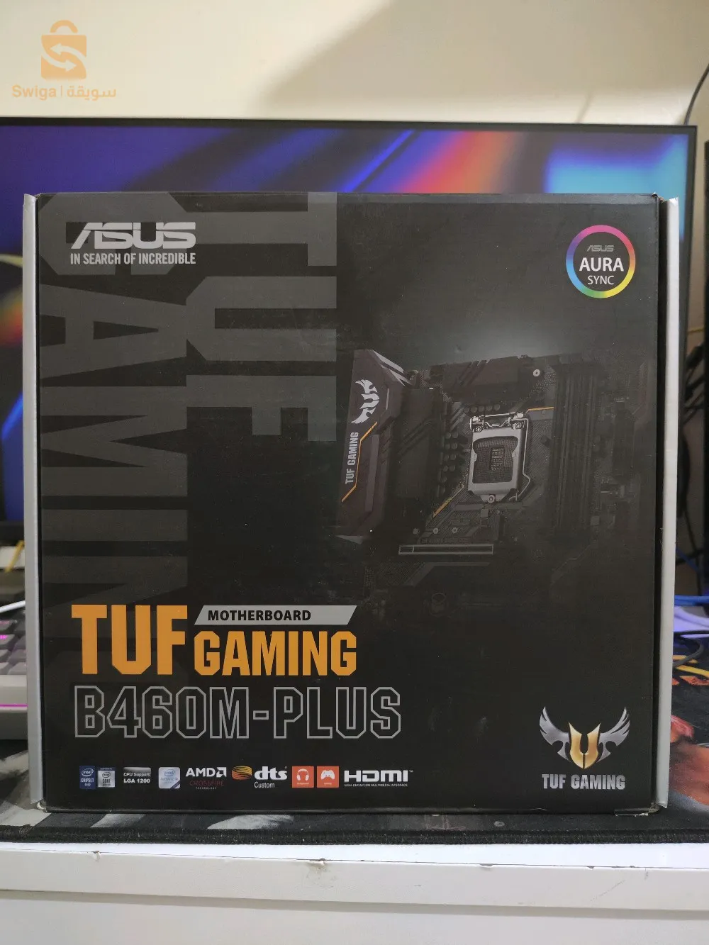 للبيع لوحة أم مع معالج LGA1200