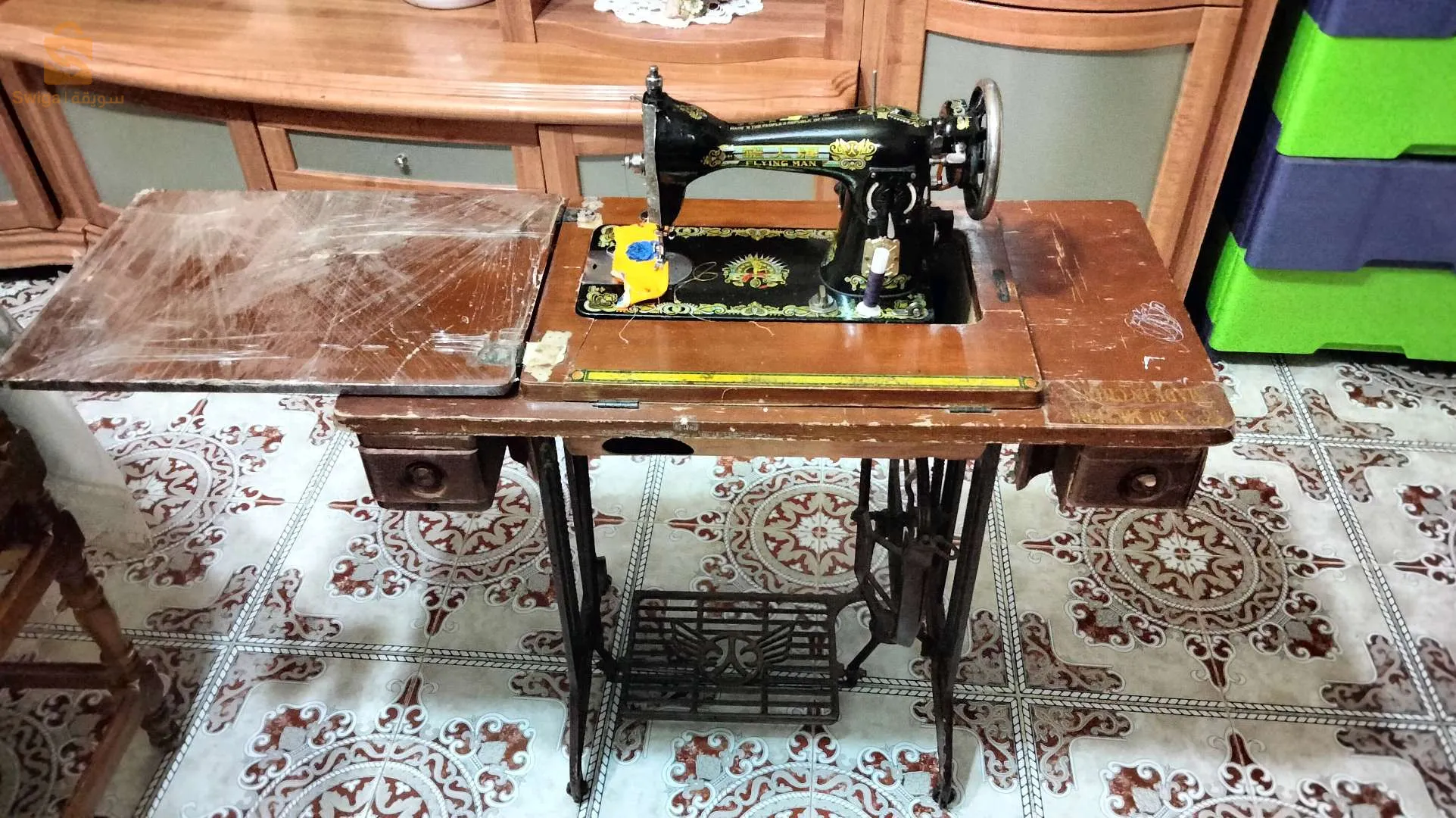 Machine à coudre Sanglier llbi3 fi wahran haja chaba b 12 mia