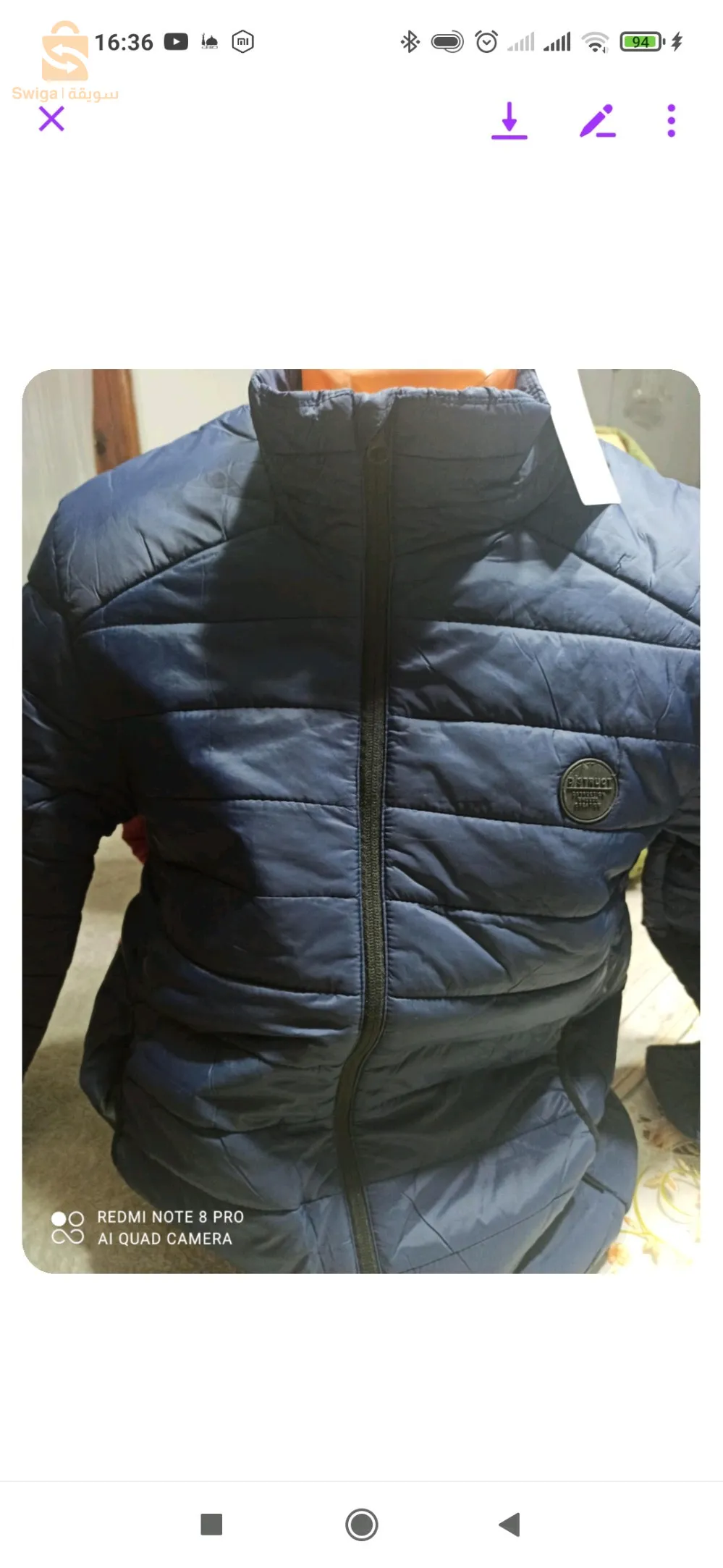 veste doudoune chtiwa