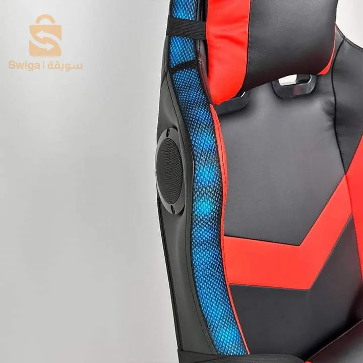 Chaise Gaming Professionnel avec Haut Parleur et Lumière RGB intégré 🎮🖥️🕹️

Livraison disponible 🚛🛵🚚 

رابط الشراء في أول تعليق 👇🏻