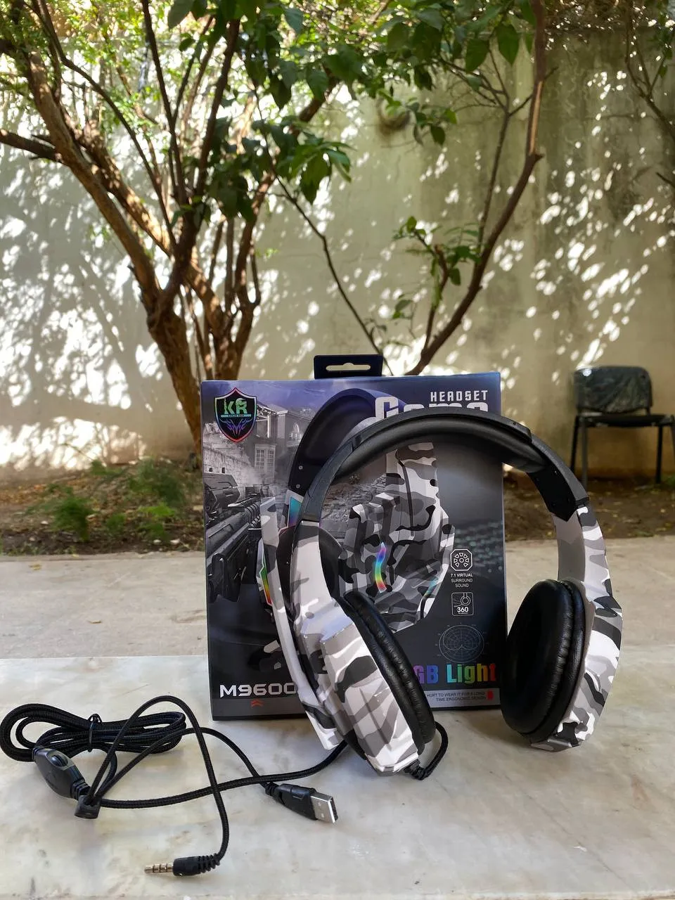 /Casque Gaming Filaire 3en1 PS5/PS4/XBOX/PC/phone