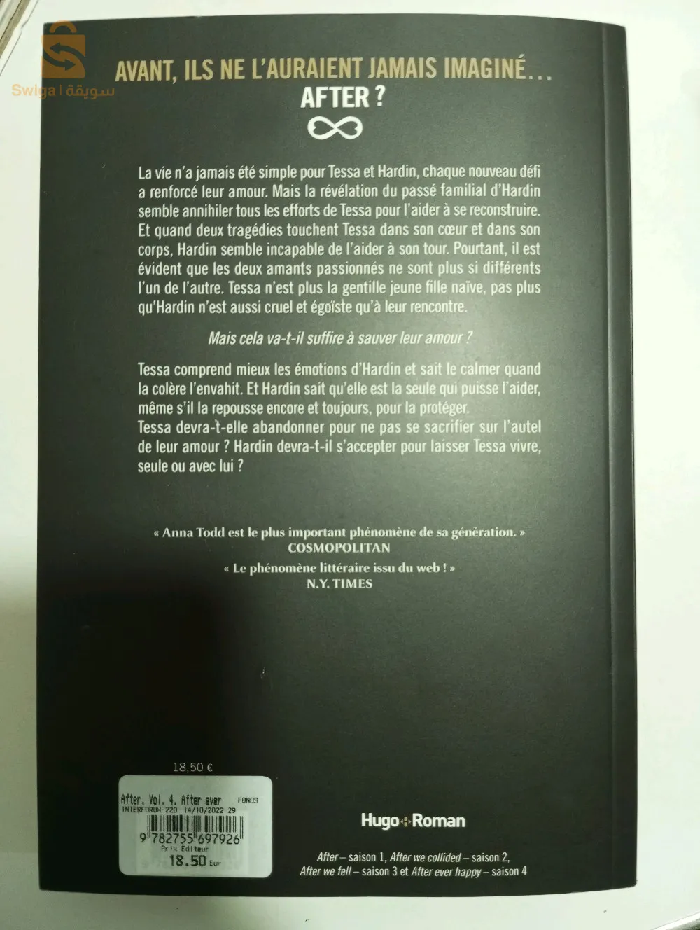 livre after ever happy - saison 4