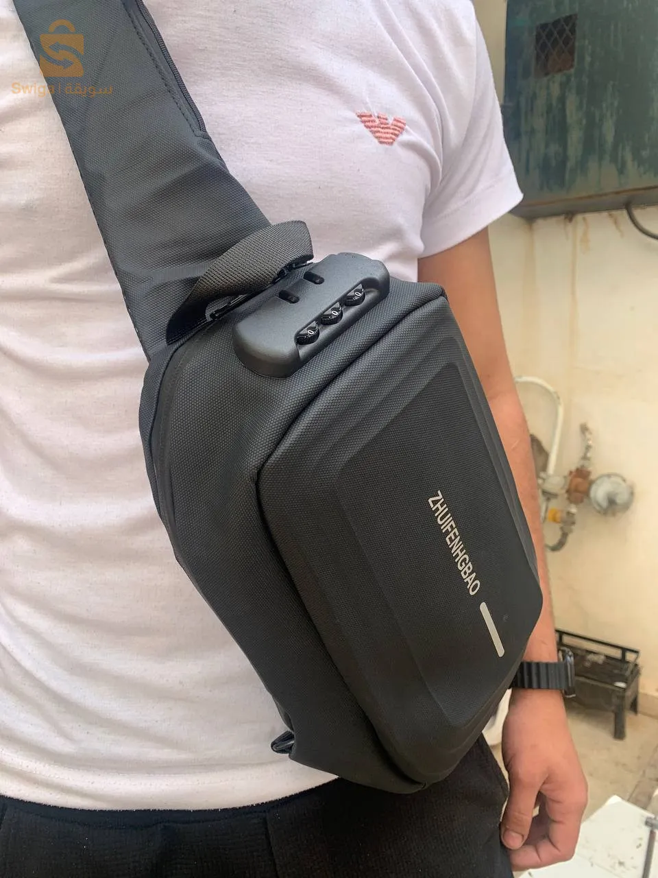 Sacoche antivol multifonctionnel étanche pour hommes grande capacité 2024 VS2