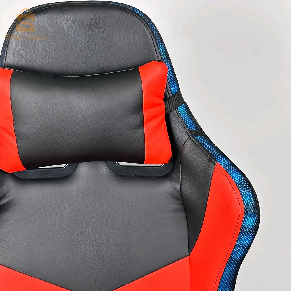Chaise Gaming Professionnel avec Haut Parleur et Lumière RGB intégré