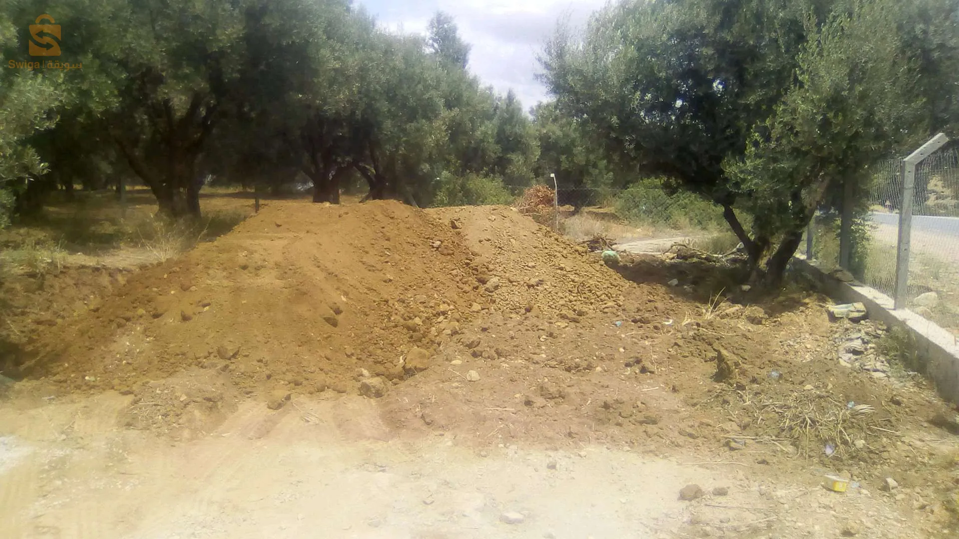 avendre terrain agricole clôturer