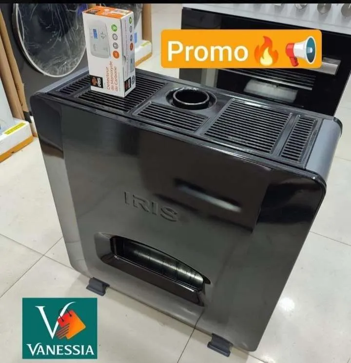 Chauffage Iris Garantie 24 mois disponibles en couleur noir et beige