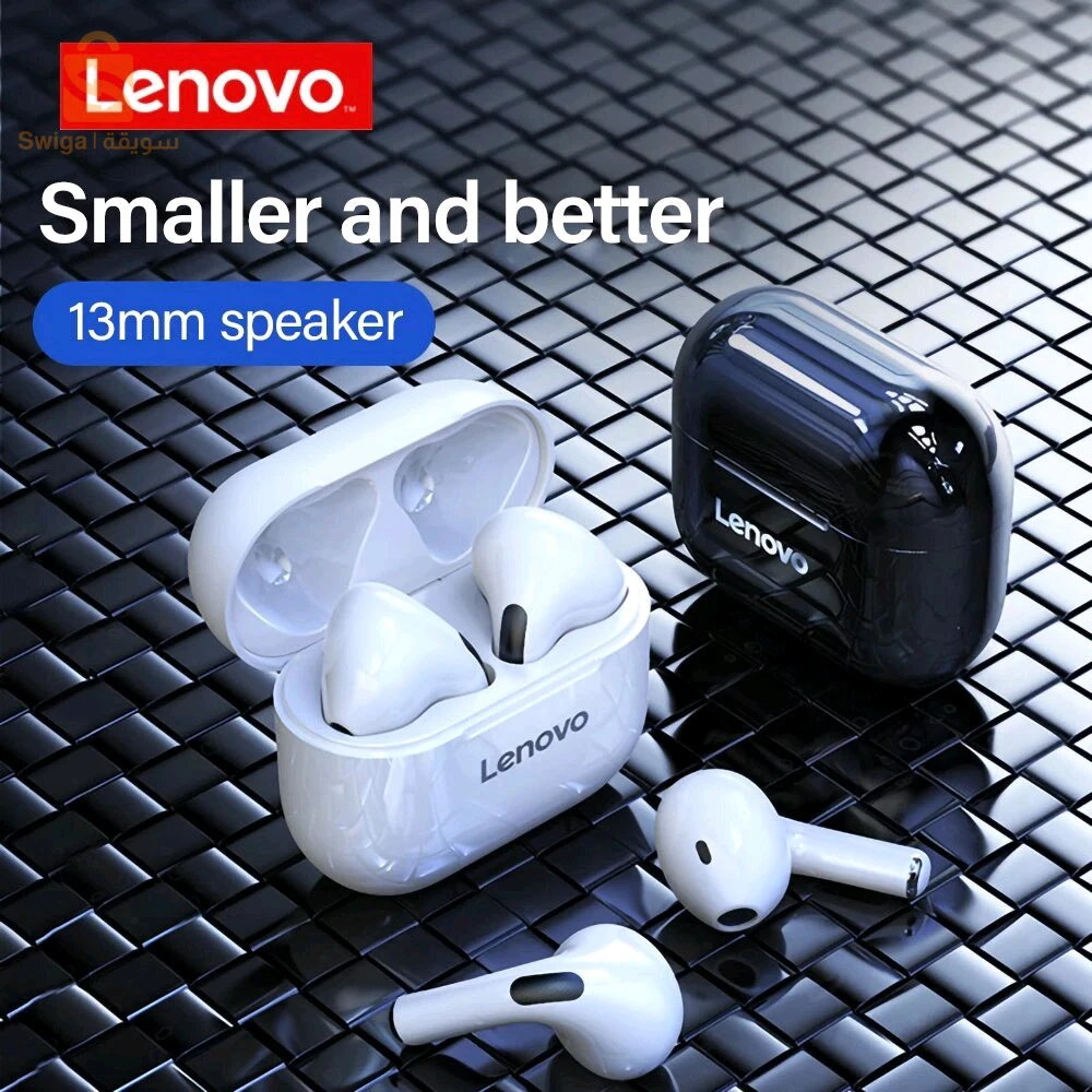 Lenovo LP40 Pro TWS  écouteurs sans fil Bluetooth 5.1
خصائص تقنية :

النوع  | سماعات لاسلكية
العلامة  | Lenovo
المرجع  | LP40
اللون  | أبيض
مدة العمل  | 4-6 ساعة

نطاق البلوتوث | 10 متر
طريقة الشحن  | Type C
سعة البطارية  | العلبة 300 ملي أمبير / السماعات 40 ملي أمبير
الأبعاد  | العلبة 10 × 8 × 4 سم / السماعات 8 × 3 سم
الوزن  | العلبة 110 غ / السماعات 25 غ