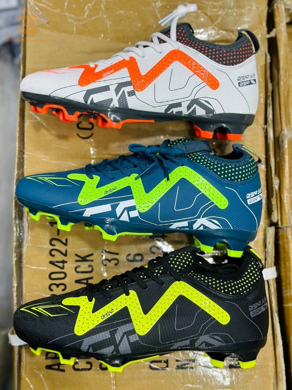 Soulier pro crampons difeno 2ème modèle