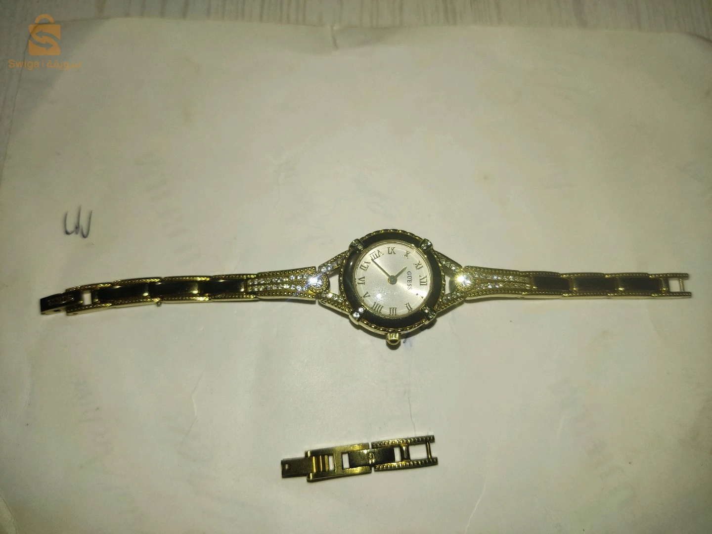 Guess - U0135L2-Montre analogique dorée