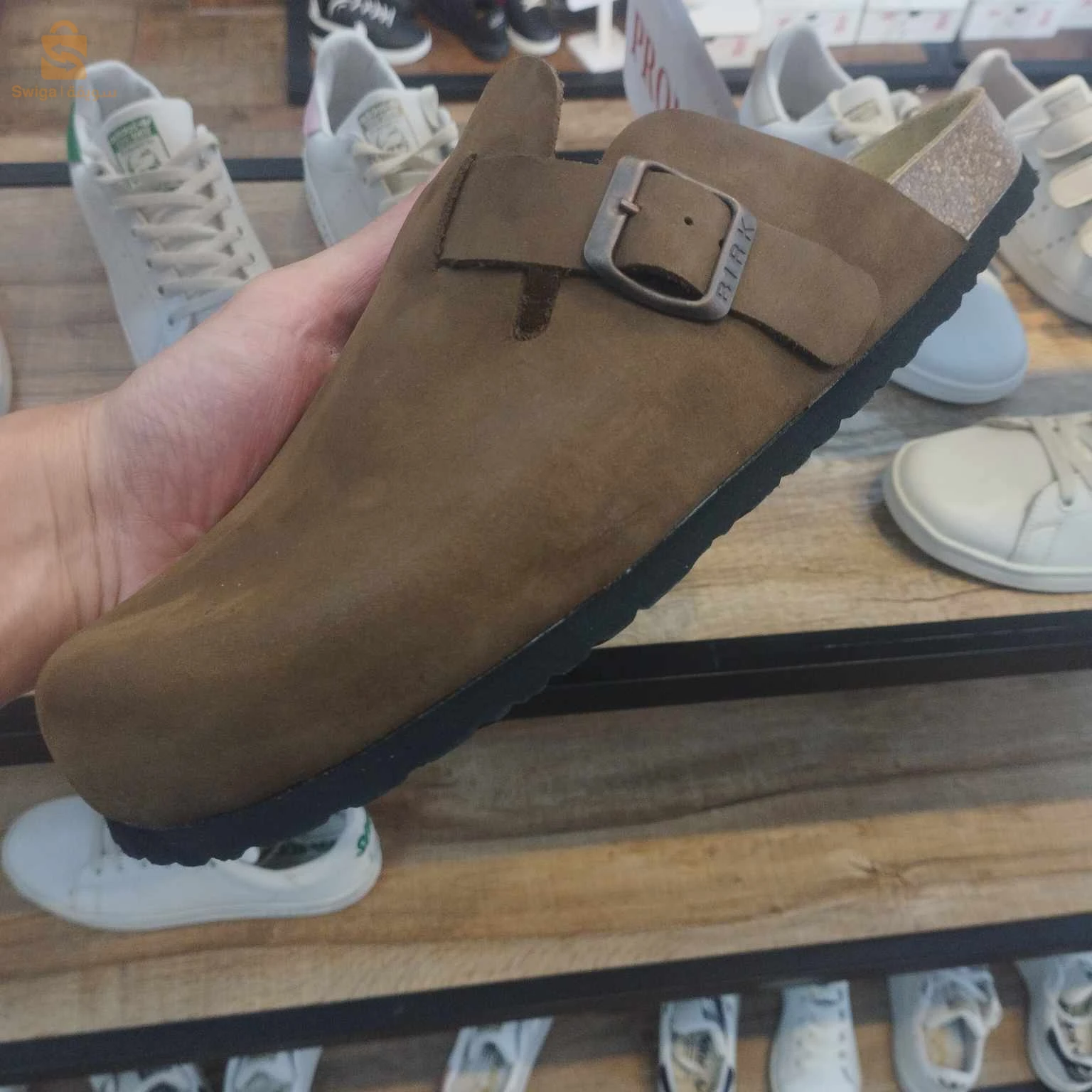 sabot cuir